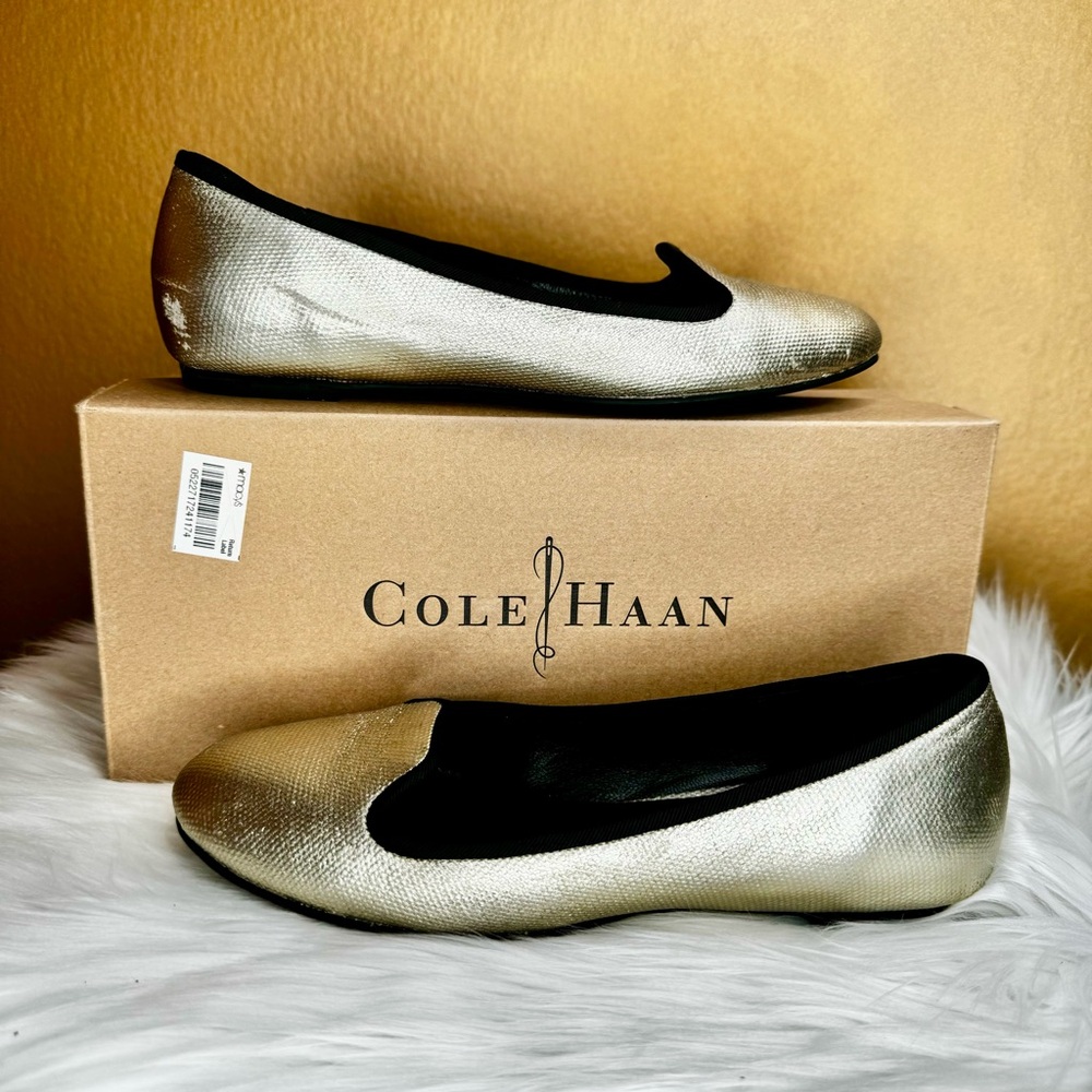 { Cole Haan } Gold Air Morgan Ballet Slippers